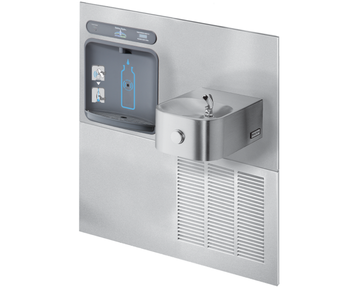 Halsey Taylor HTHBWF-HRF-RF | RETROFIT BOTTLE FILLER KIT | FILTERED, STAINLESS STEEL COLOR FINISH, FOR USE WITH HRF FOUNTAINS