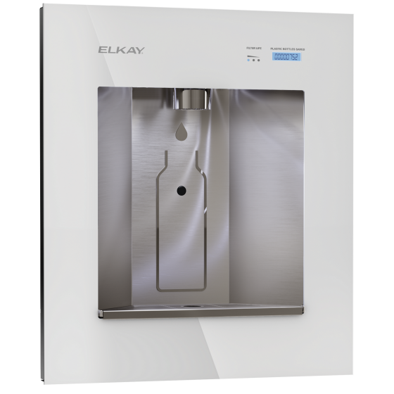 Elkay LBWD06 | Liv Built-in Water Dispenser | Filtered, Includes Remote Chiller - BottleFillingStations.com