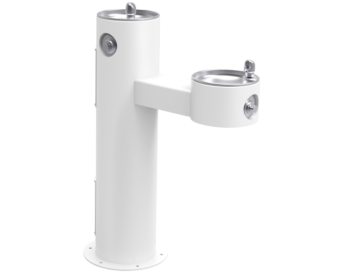 Elkay LK4420FRK | Outdoor Freestanding Bi-Level Drinking Fountain | Filterless, Non-Refrigerated, Freeze Resistant