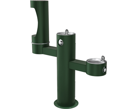Elkay LK4430BF1M | Freestanding Tri-level Bottle Filling Station | Filterless, Non-refrigerated - BottleFillingStations.com