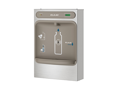 Elkay LZWSSM | Surface Mount Bottle Filler | Filtered, Non-refrigerated, Hands-free - BottleFillingStations.com