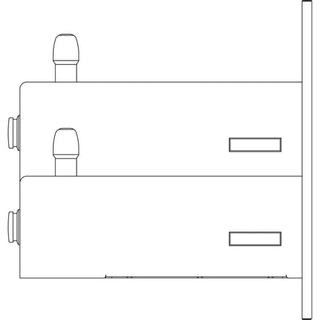 Elkay EHWM217C | In-wall Bi-Level Soft-sides Drinking Fountain | Filterless, Non-refrigerated, Fully Vandal-resistant, Stainless Steel - BottleFillingStations.com