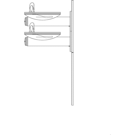 Elkay LRPBGRNM28K | In-wall Bi-Level Swirlflo Drinking Fountain | Filtered, High-efficiency chiller, (comes with Mounting Frame) - BottleFillingStations.com