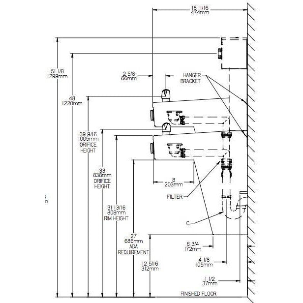 Elkay LVRCTL8WSK DIAGRAM