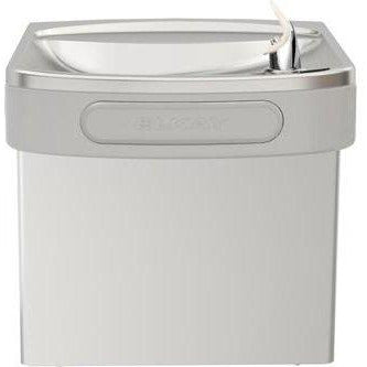 Elkay LZS8SF | Wall-mount EZ-style Drinking Fountain | Filtered, Refrigerated, Stainless Steel, Prepped for Glass Filler - BottleFillingStations.com