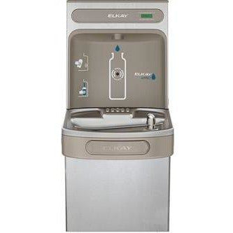 Elkay EZSDWSVRSK | Wall-mount Bottle Filling Station | Filterless, Non-refrigerated, EZ-style fountain, Vandal-resistant Bubbler, Stainless Steel - BottleFillingStations.com