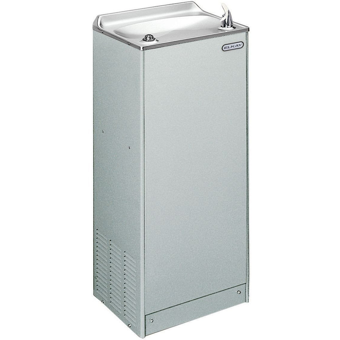 Elkay EFA8S1Z | Freestanding Drinking Fountain | Filterless, Refrigerated, Stainless Steel - BottleFillingStations.com