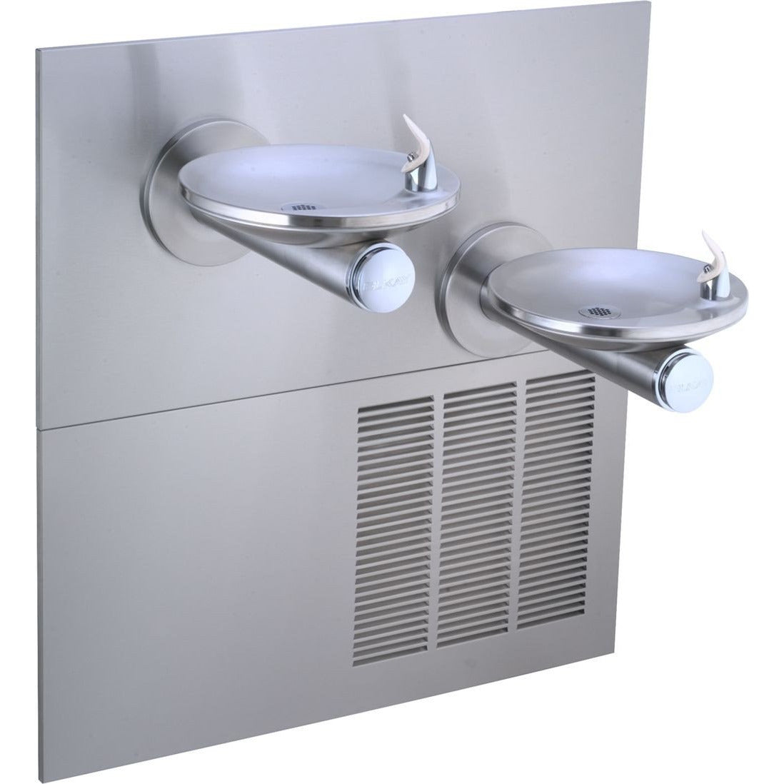 Elkay ERPBM28K | In-wall Bi-level Swirlfo Drinking Fountain | Filterless, Refrigerated (Comes with Mounting Frame) - BottleFillingStations.com