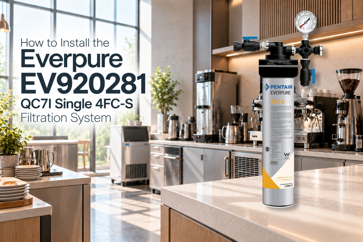Everpure EV920281 QC7I Single 4FC-S Filtration System