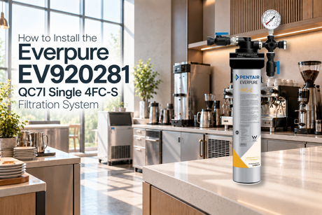 Everpure EV920281 QC7I Single 4FC-S Filtration System