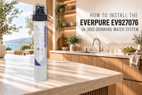 Everpure EV927076 (H-300) Drinking Water System Installation