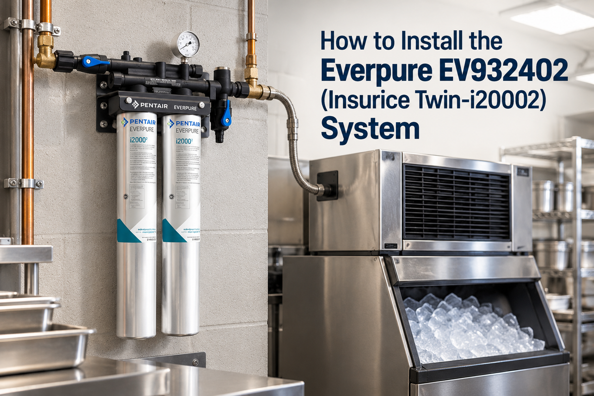 Everpure EV932402 (Insurice Twin-i20002) System Installation