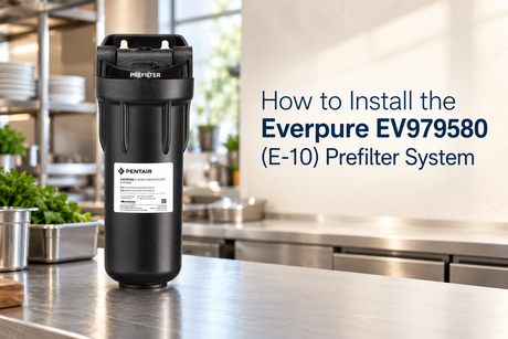 Everpure EV979580 (E-10) Prefilter System Installation