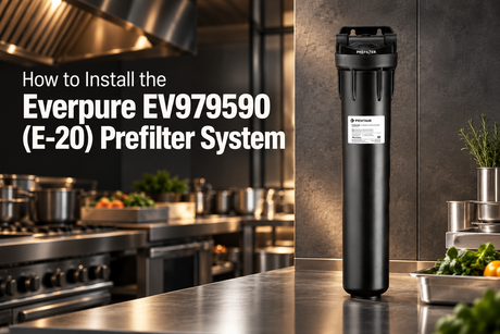 Everpure EV979590 (E-20) Prefilter System Installation