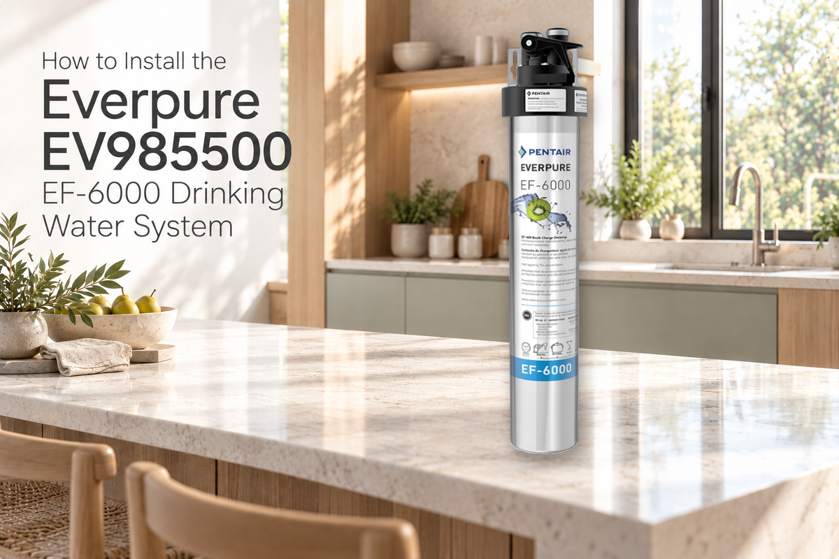 Everpure EV985500 EF-6000 Drinking Water System Installation
