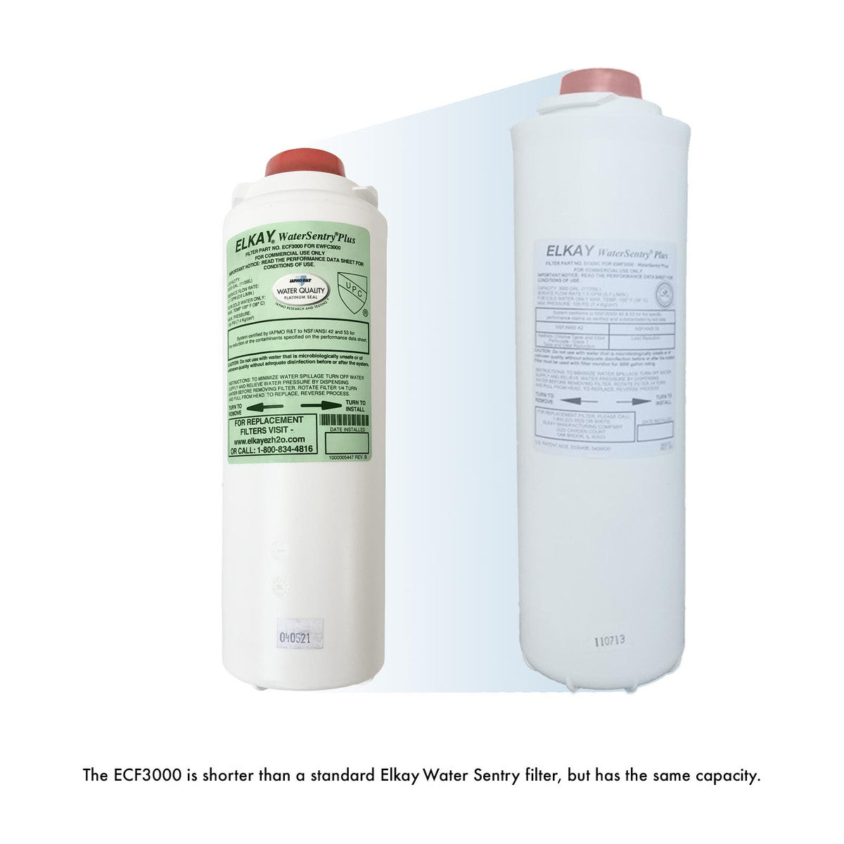 Elkay Filter Size Change