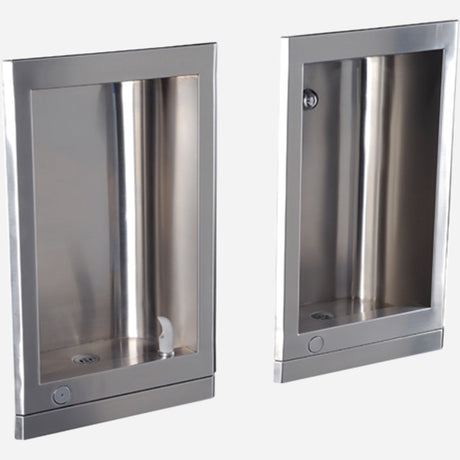Murdock A181CUSP | Recessed Stainless Steel Drinking Fountain with Cuspidor
