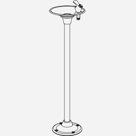 Murdock GWF55 | Economy Pedestal Drinking Fountain w/ Vandal Resistant Design