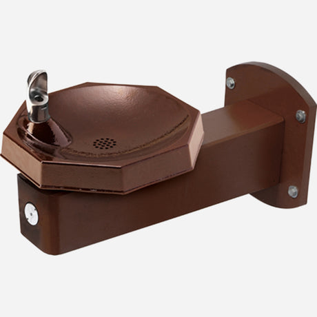 Murdock M-53W Series Wall-Mounted Architectural Drinking Fountain with Vandal-Resistant Design