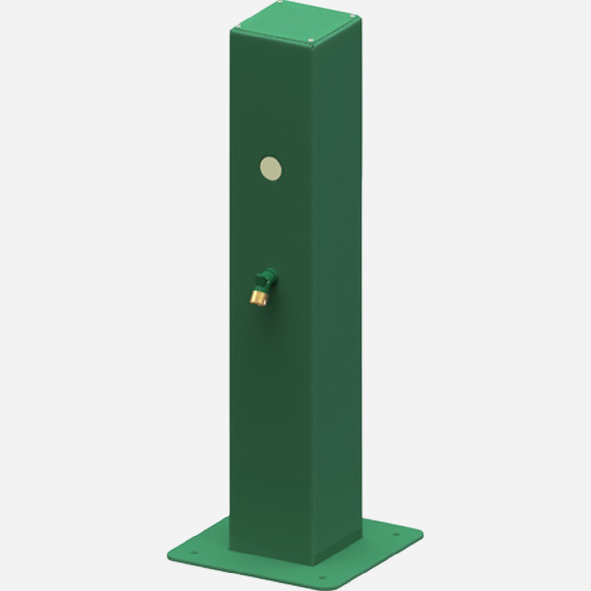 Murdock M-844 | Push Button Square Jug Filler for Campgrounds with Self-Closing Activation