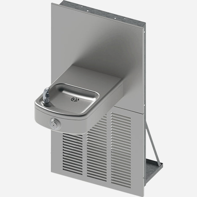 Murdock A151.8-VR | Wall-Mounted Rounded Box Drinking Fountain with Vandal Resistance