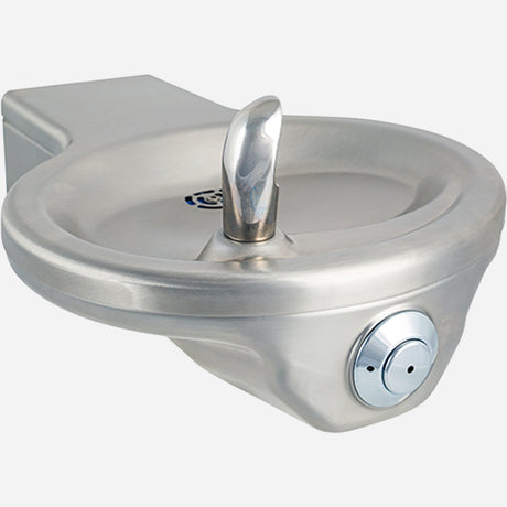 Murdock A131-VR Series Wall-Mounted Oval Drinking Fountain with Vandal-Resistant Features