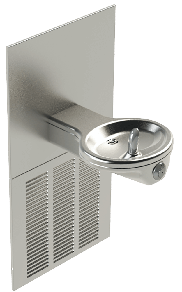 Murdock A131.8-VR Series Oval Bowl Wall-Mount Refrigerated Drinking Fountain