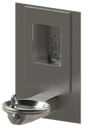 Murdock A131-VR-BF | Oval Bowl Drinking Fountain with Recessed Bottle Filler