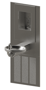 Murdock A131.8-VR-BF Series Refrigerated Oval Bowl Fountain with Recessed Bottle Filler