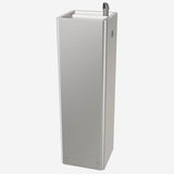 Murdock ECO-DF | Square Pedestal Outdoor Drinking Fountain with Stainless Steel Construction
