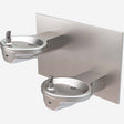 Murdock A132-SO Series Bi-Level Sensor-Activated Drinking Fountain with Oval Bowls