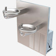 Murdock A132.8-VR Series Oval Bowl Wall-Mount Bi-Level Drinking Fountain with Vandal-Resistant Features