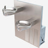 Murdock A132.8-VR Series Oval Bowl Wall-Mount Bi-Level Drinking Fountain with Vandal-Resistant Features