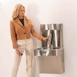 Murdock A171.8-UG-VR-BF12S Series Wall-Mounted Refrigerated Fountain with Bottle Filler