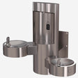 Murdock GYE24 Series Wall-Mount Bottle Filler with Bi-Level Drinking Fountain