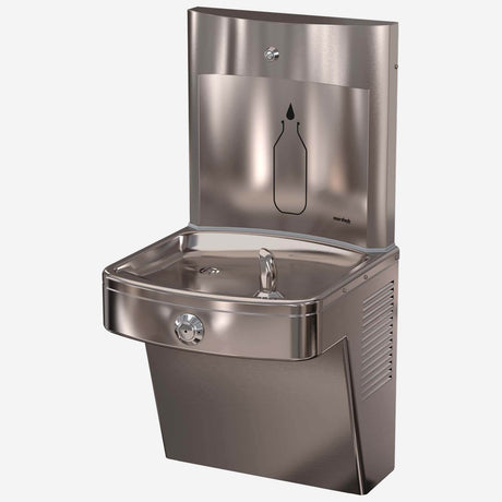 Murdock A171.8-UG-VR-BF12S Series Wall-Mounted Refrigerated Fountain with Bottle Filler