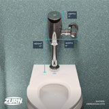 Zurn ZER6000AV-WS1-DF-HYD-MB