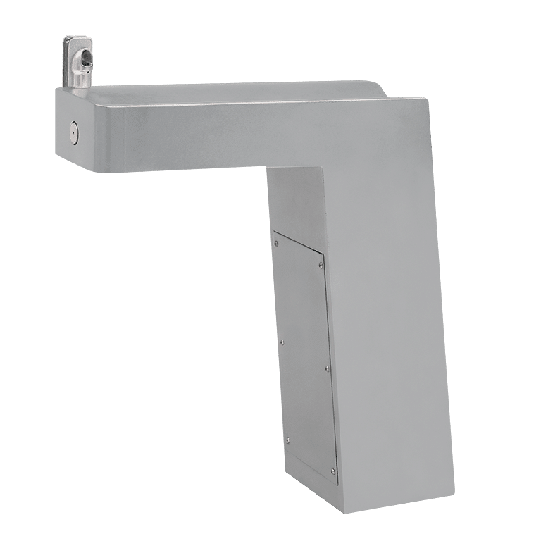 Haws 3202 | Outdoor Steel Pedestal Drinking Fountain | 0.45 GPM