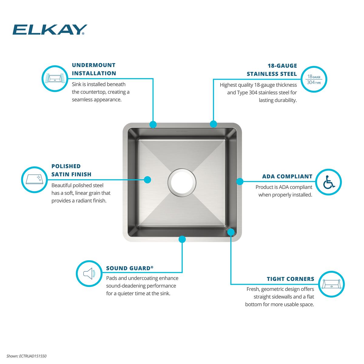 Elkay ECTRUAD151550