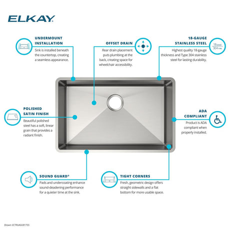 Elkay ECTRUAD281755