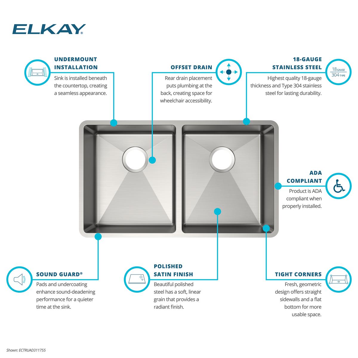Elkay ECTRUAD311755