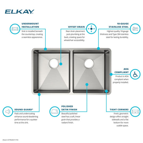 Elkay ECTRUAD311755