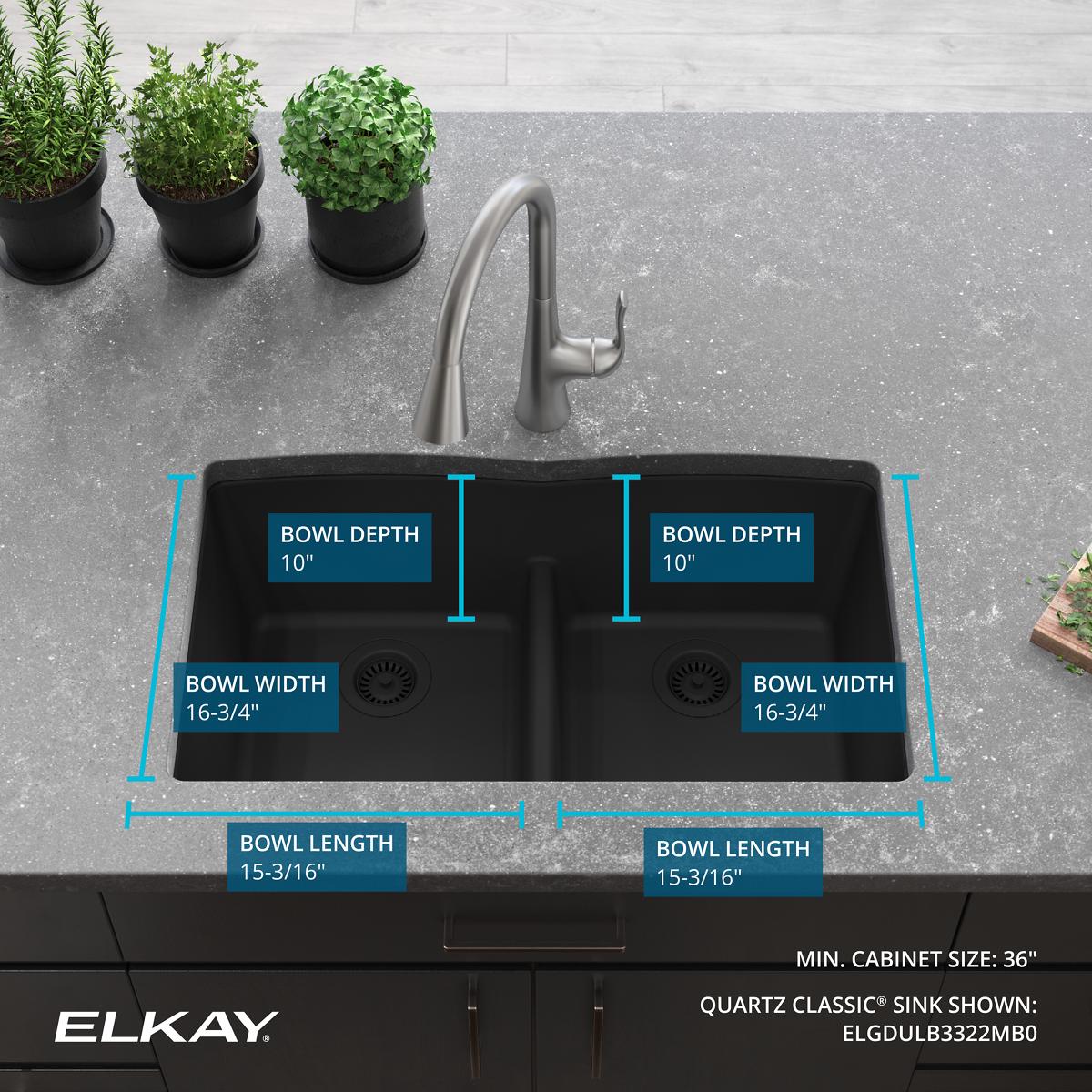 Elkay ELGDULB3322MB0