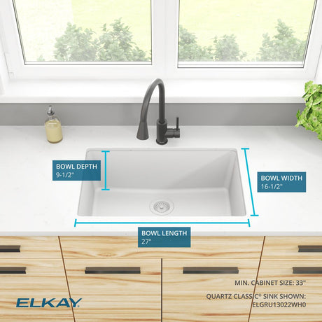 Elkay ELGRU13022WH0