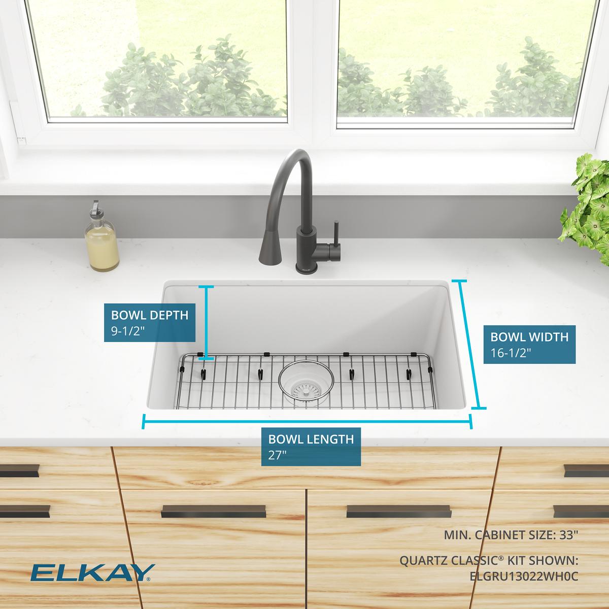 Elkay ELGRU13022WH0C