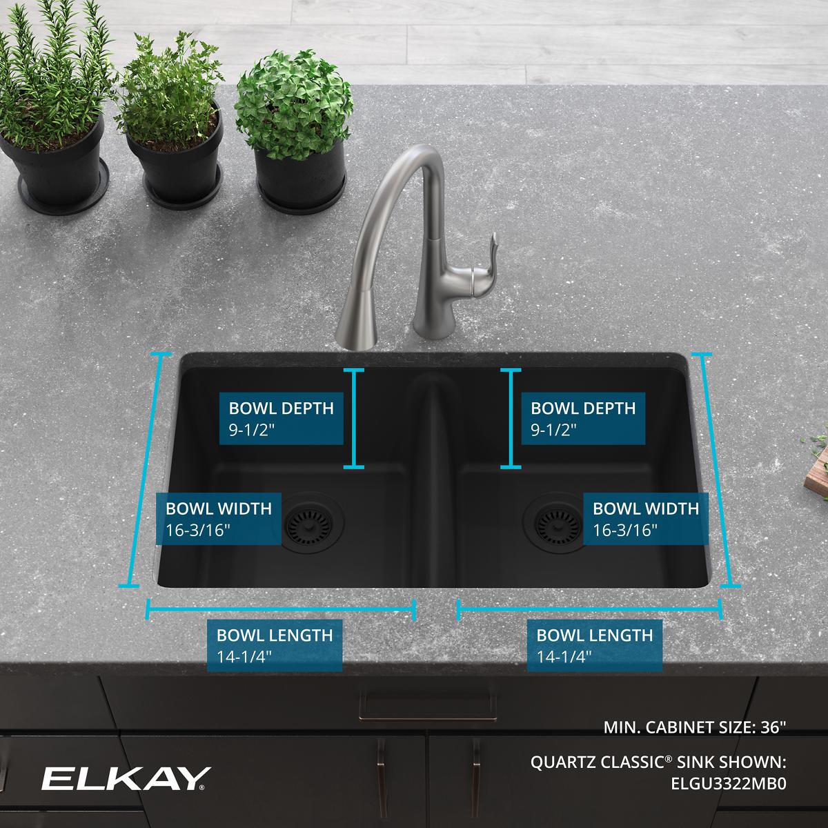 Elkay ELGU3322MB0