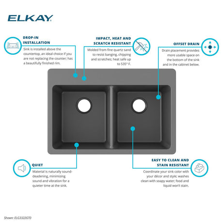 Elkay ELG3322GT0