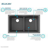 Elkay ELGDULB3322GT