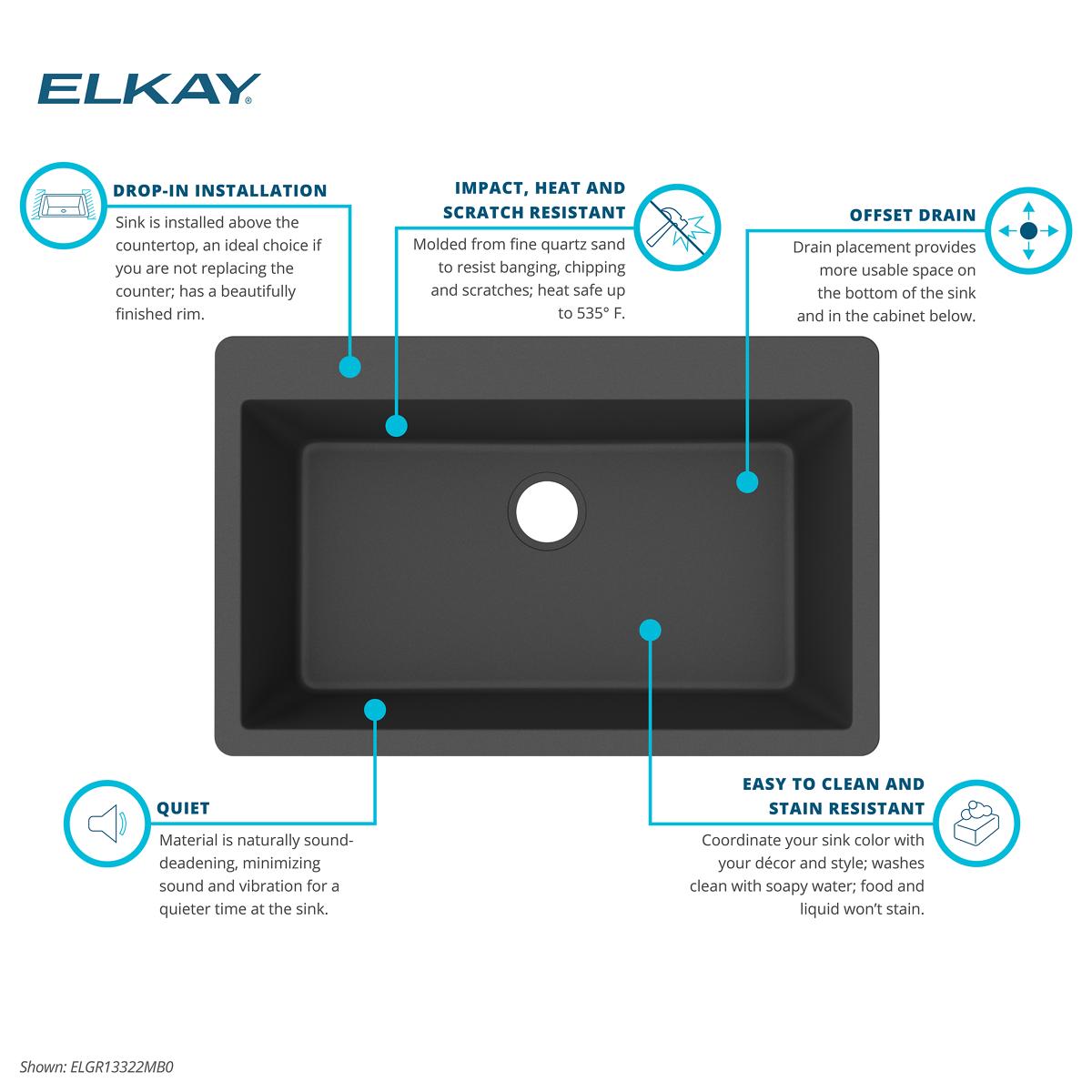 Elkay ELGR13322MB