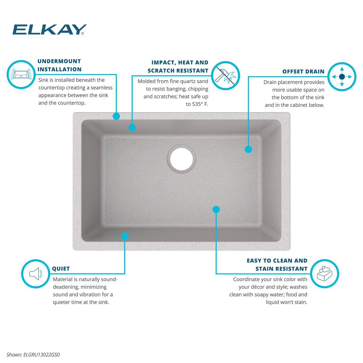 Elkay ELGRU13022GS0